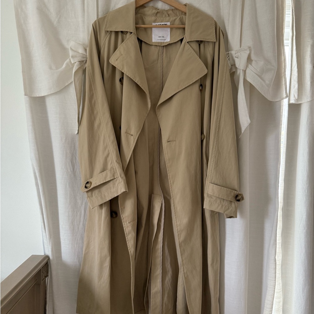 Classic Tan Trench Coat
